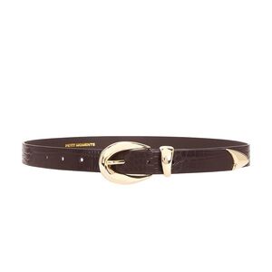 Revolve petit moments Marisa Belt Brown Croc